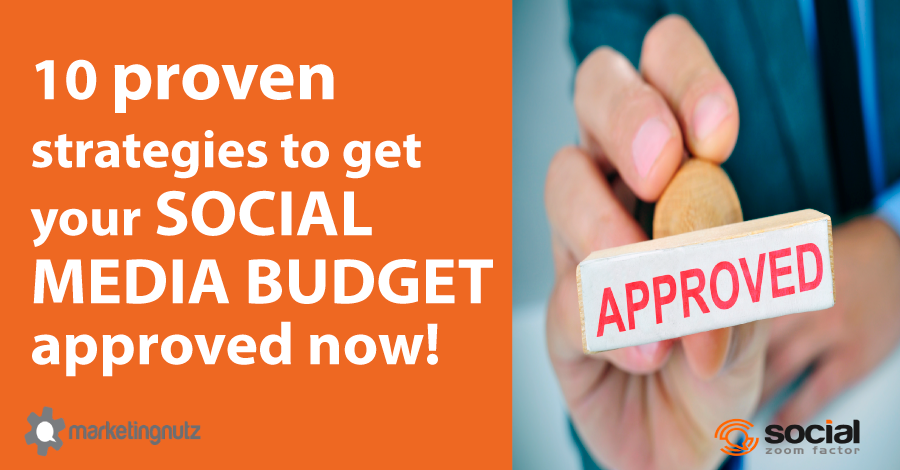 social media budget strategies and plan for approval 