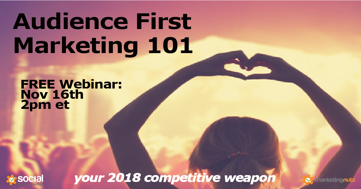 How to Create a Customer First Social Media Marketing Strategy in 2018 - FREE Webinar