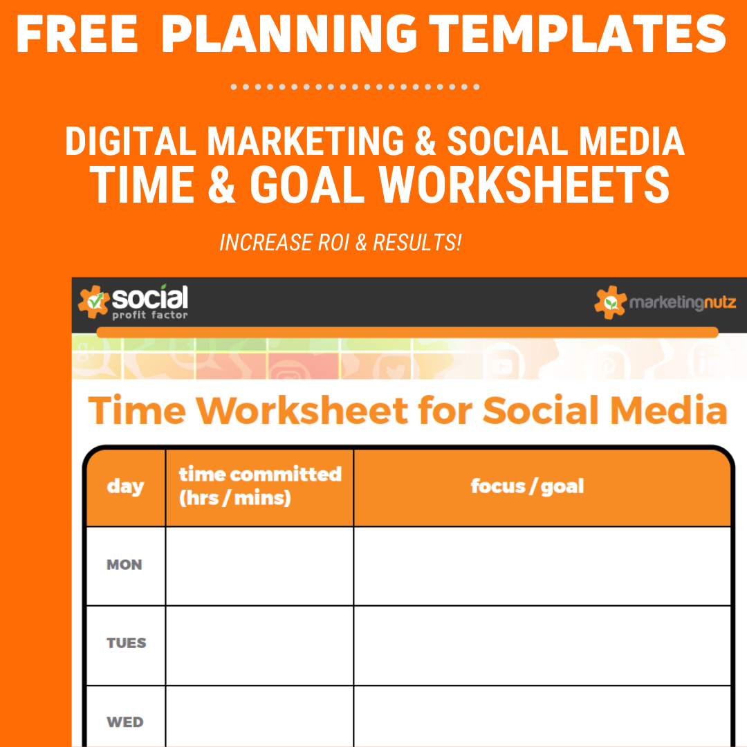 Digital Social Marketing Planning Templates