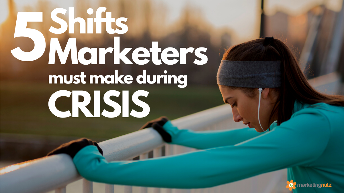 Covid19 Marketing: 5 Shifts Marketers Must Make During a Crisis [podcast]